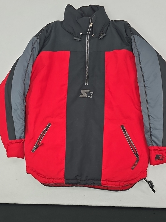 STARTER Other - VINTAGE STARTER HALF-ZIP PULLOVER PUFFER JACKET NWT